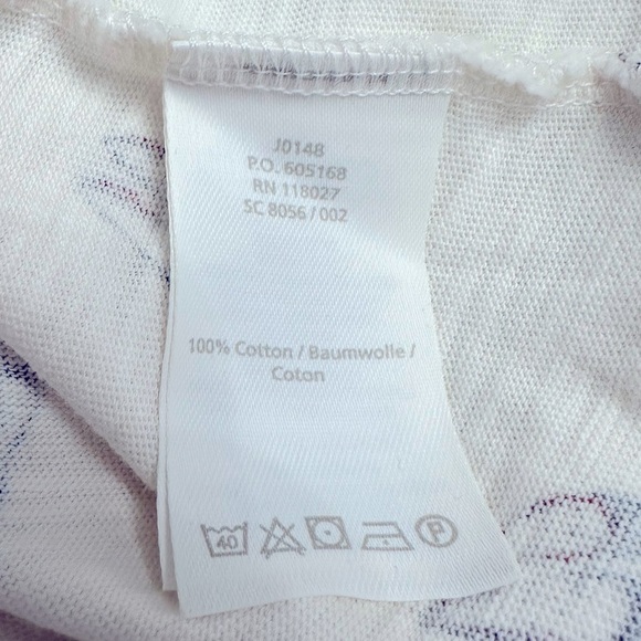 Boden Sweet Ballet Slipper Novelty Print A-Line Dress Size 8 Cream Red Pink - Picture 8 of 8